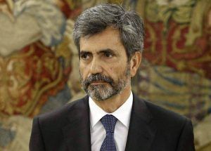 Carlos Lesmes, presidente del CGPJ