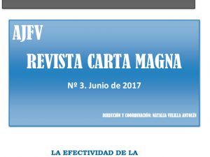 Carta Magna Junio 2017