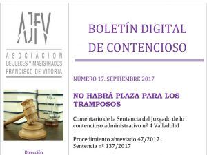BOLETÍN CONTENCIOSO SEPTIEMBRE 17