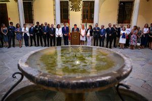 El presidente del TSJA critica la "apología" de la desobediencia a los jueces