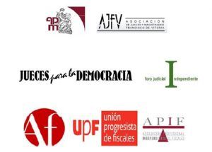 7 asociaciones de jueces y fiscales