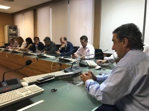 Reunión del Comité de Coordinación Nacional con los portavoces de las secciones territoriales