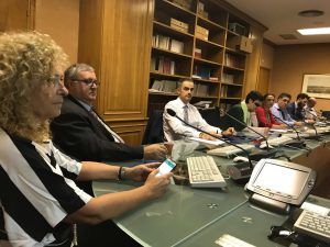 Reunión del Comité de Coordinación Nacional con los portavoces de las secciones territoriales