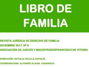 Libro de Familia Diciembre 2017