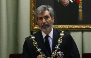 Carlos Lesmes, presidente del Consejo General del Poder Judicial