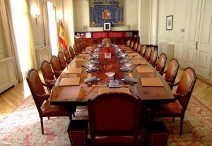 Salón de plenos del CGPJ