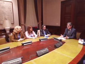 Reunión en el Congreso con el Grupo Parlamentario Ciudadanos