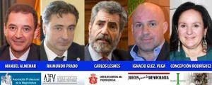 Portavoces Judiciales con Carlos Lesmes