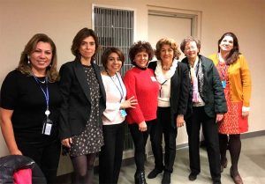 Auxiliadora Díaz en la reunión CEDAW en Nueva York
