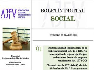 Boletín Social marzo 2018