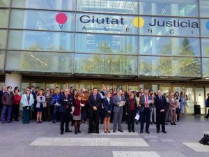 Concentracion de Jueces en Valencia