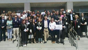 Huelga jueces 22 de mayo