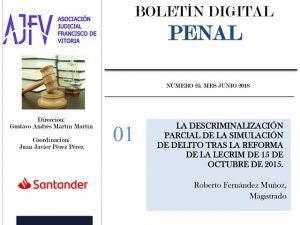 Boletín penal junio 2018