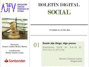 Boletín social junio 2018