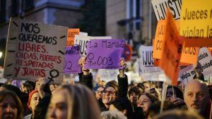 Manifestación La Manada
