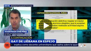 Entrevista a José Pérez, de AJFV, sobre el auto del caso de Pablo Casado