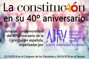 Jornada: la Constitución en su 40º aniversario