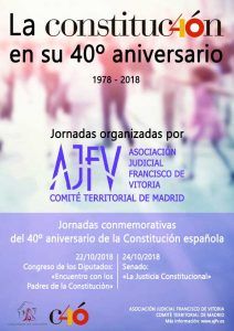 Jornada: la Constitución en su 40º aniversario