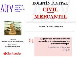 Boletín civil-mercantil septiembre 2018