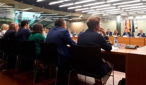 Reunión de la Mesa del Pacto por la Justicia en Madrid
