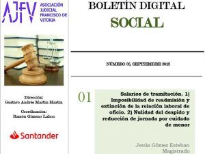 Boletín social septiembre 2018