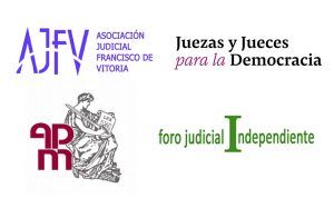 4 asociaciones judiciales