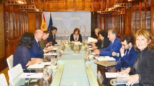 Reunión asociaciones en el Ministerio de Justicia