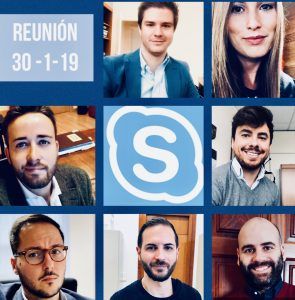 Primera Reunión de Jueces Skype