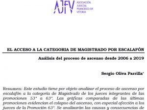Estudio: Ascenso a magistrado por escalafón