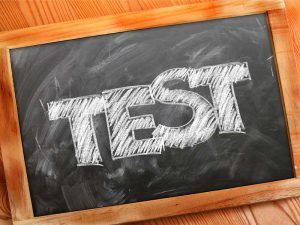 Histórico de notas de corte del test