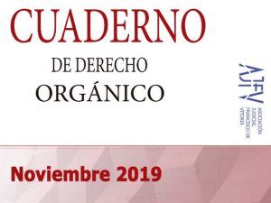 Cuaderno de derecho orgánico noviembre 2019