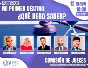 Webinar AJFV: Mi primer destino: ¿Qué debo saber?