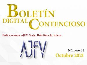 Boletín CONTENCIOSO octubre 2021
