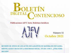 Boletín CONTENCIOSO octubre 2021