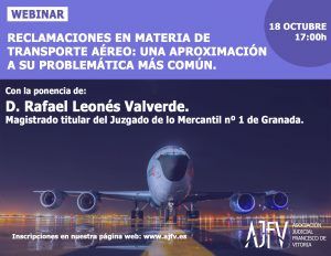 Webinar reclamaciones transporte aéreo