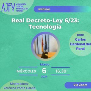 Webinar Decreto 6/23: TECNOLOGÍA