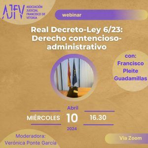 Webinar Decreto 6/23: CONTENCIOSO-ADMINISTRATIVO