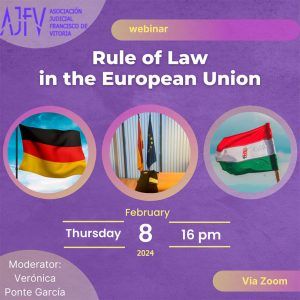 Webinar Rule of Law - AJFV