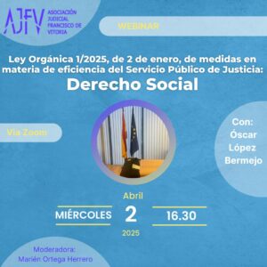 Webinar Ley de tribunales de instancia y jurisdicción social